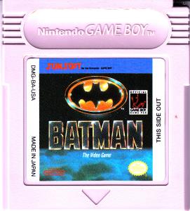 Game Boy Batman Front Cover